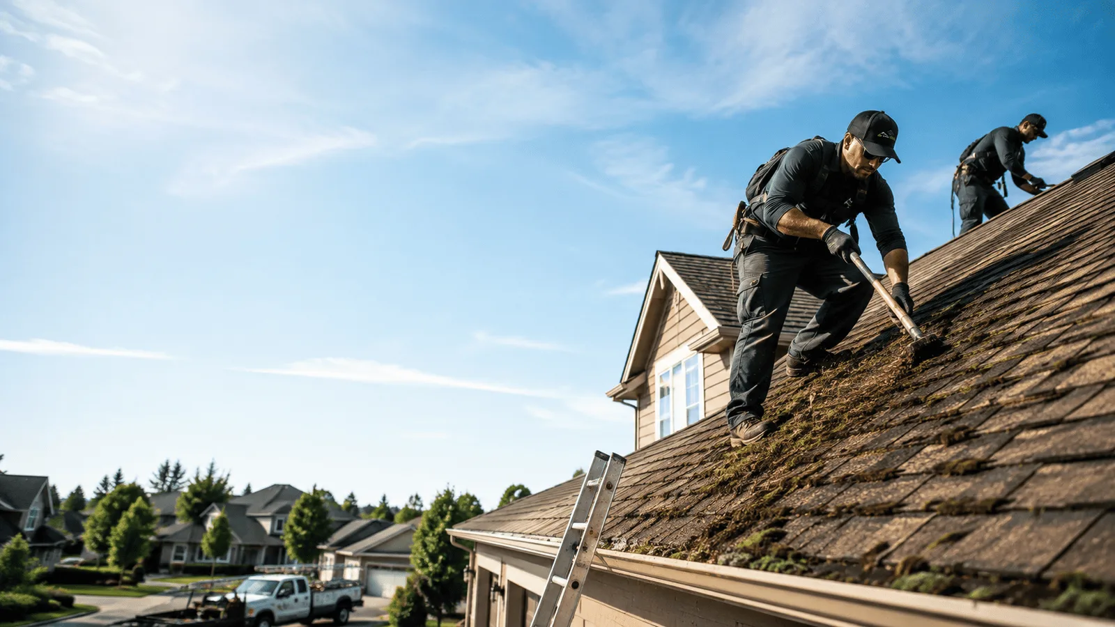 Roof Moss Removal in Bradford, OH near me